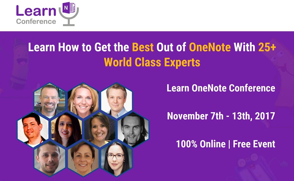 Learn OneNote Virtual Conference