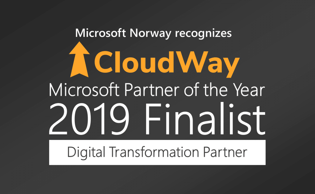 Microsoft Norway recognizes CloudWay