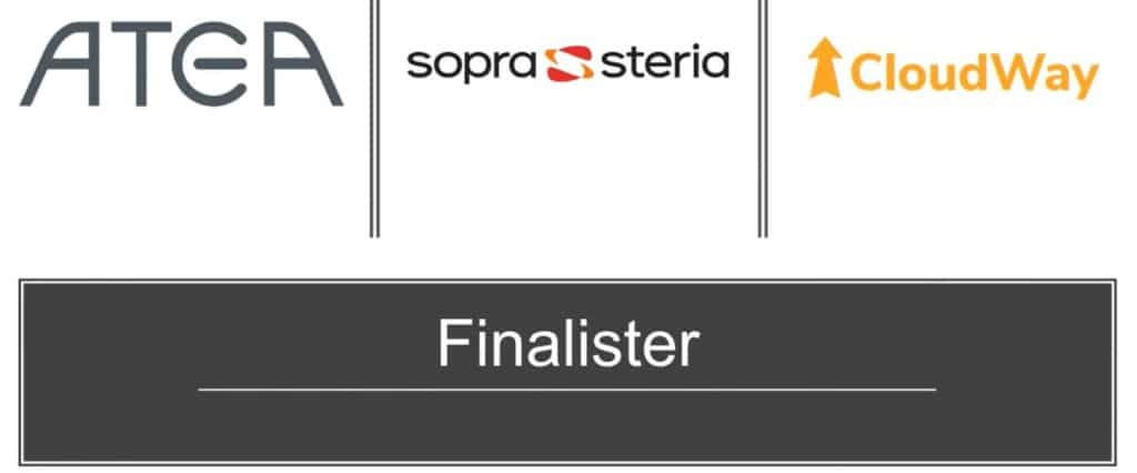 Image of Atea, Sopra steria and Cloudway logo