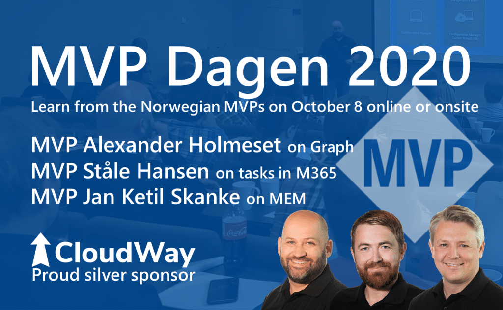 CloudWay MVP Dagen 2020