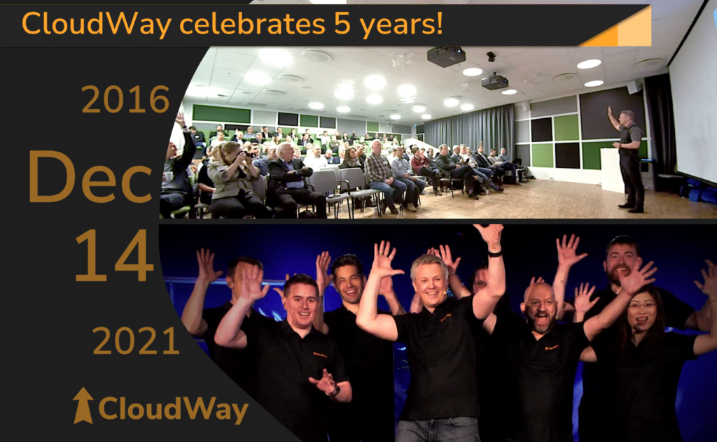 CloudWay celebrates 5 Years