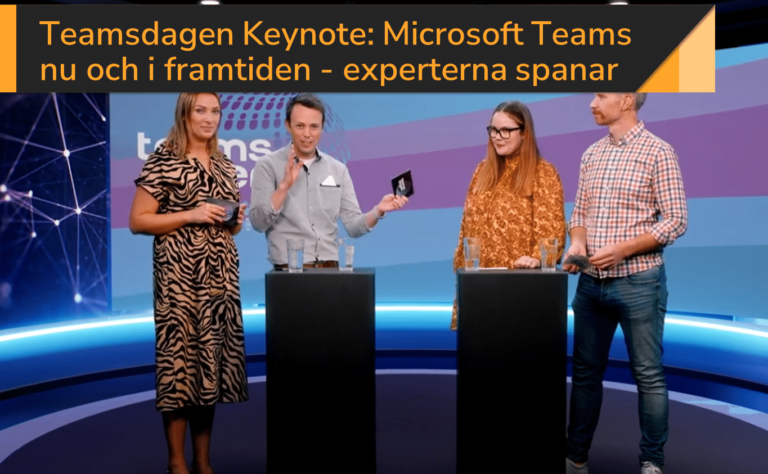Teamsdagen høst keynote