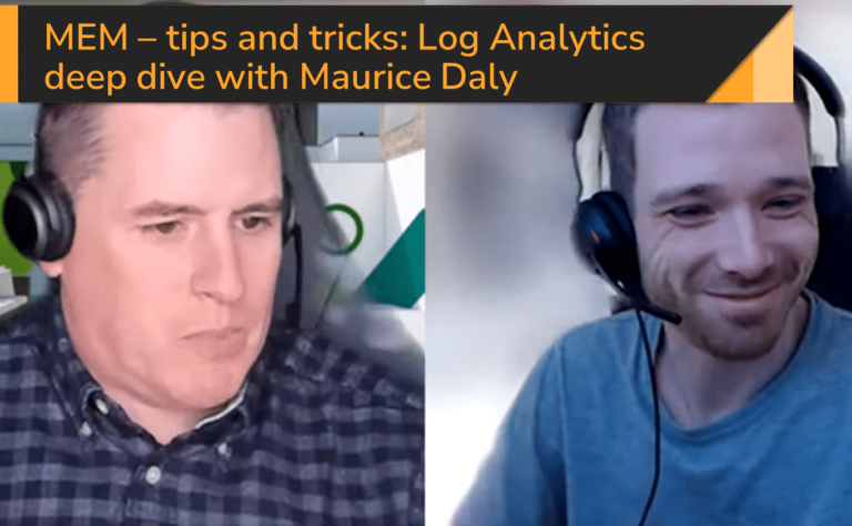 MEM tips and tricks with maurice Daly