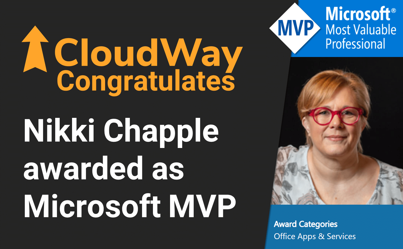 Image of Nikki Chapple awarded as Microsoft MVP in Cloudway