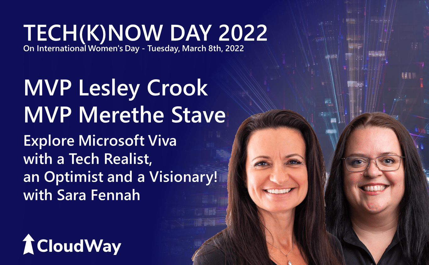 Tech Know Day with Lesley Crook and Merethe Stave