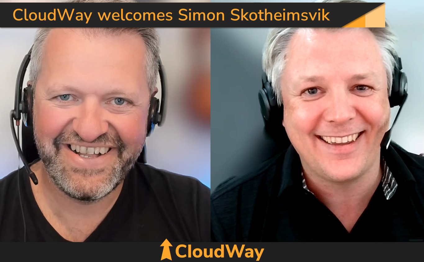 Image of Simon Skotheimsvik and Stale Hansen in Cloudway