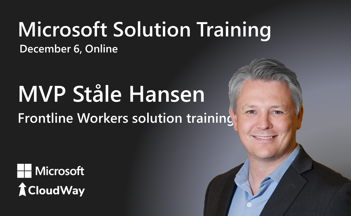 Image of Stale Hansen; Microsoft solution training