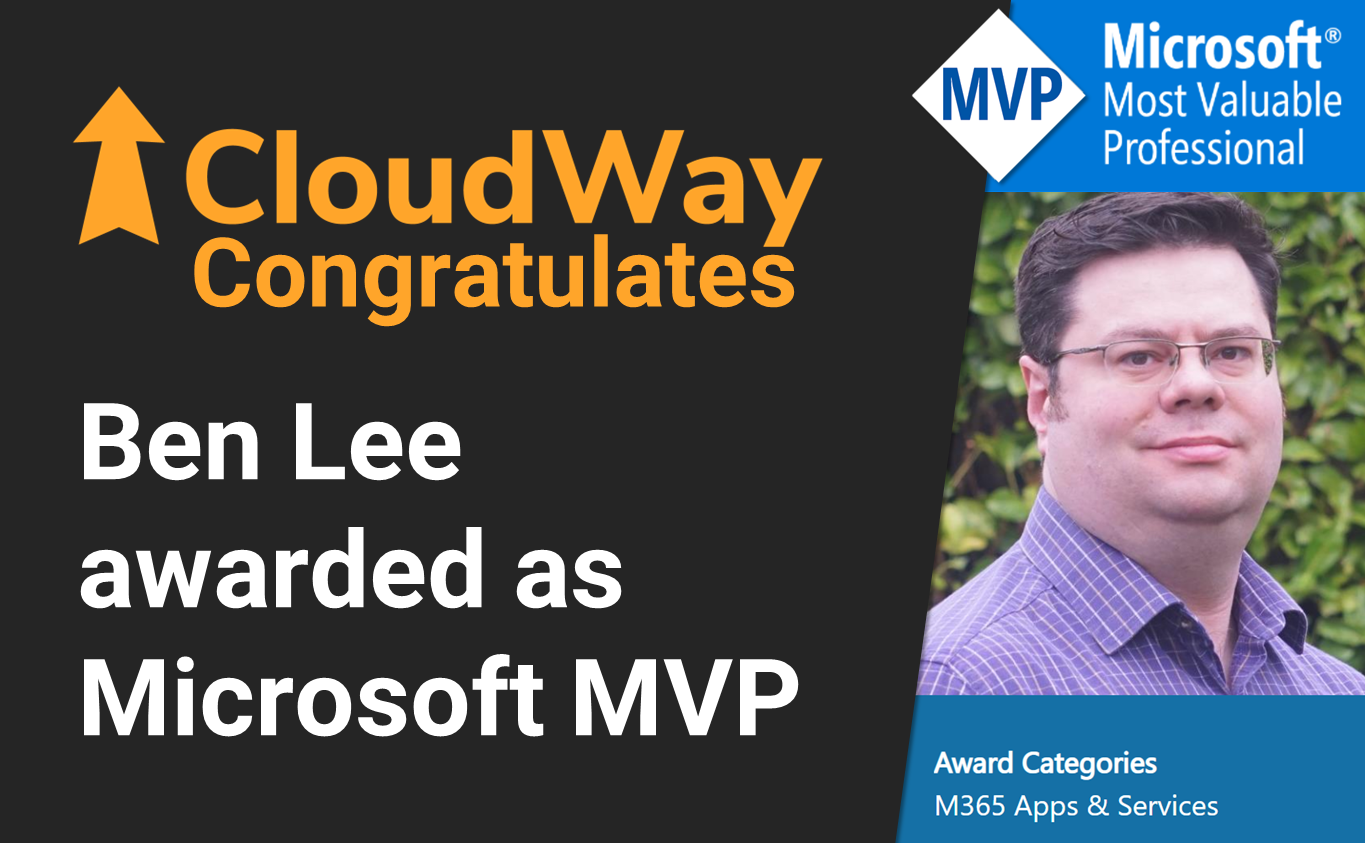 Image of Microsoft MVP Ben Lee in Cloudway