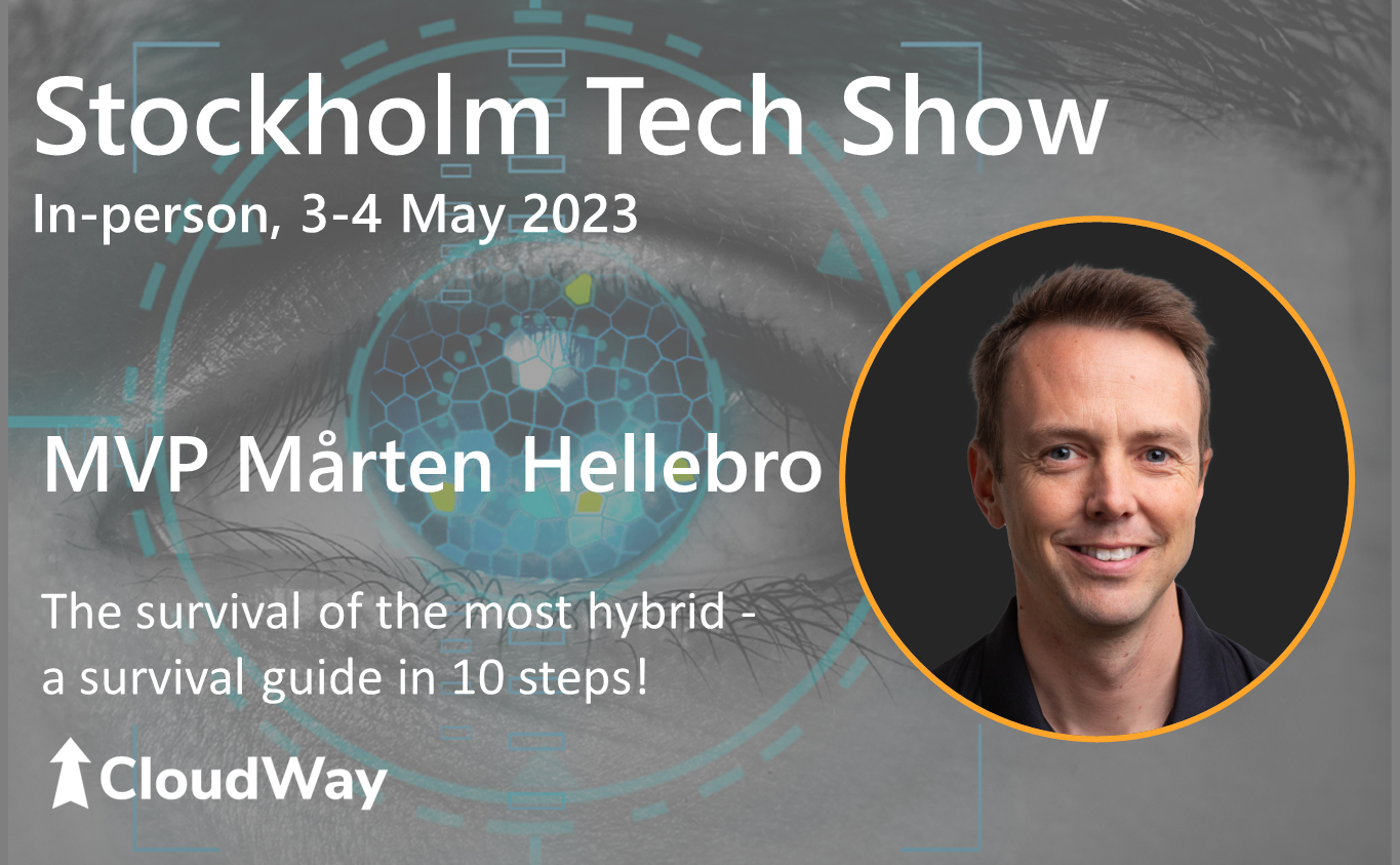 Image of Stockholm Tech Show with Marten Hellebro in Cloudway